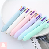  Bút bi bấm nhiều màu 