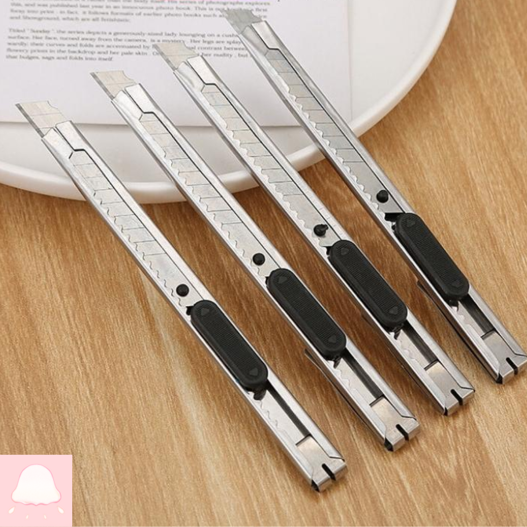  Dao rọc giấy mini DiBee dao rọc giấy văn phòng Inox không gỉ nhỏ gọn tiện lợi 