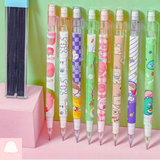  Bút chì kim bấm đầu ngòi 0.5mm cao cấp, hình in dễ thương 