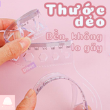  Bộ thước đo độ Eke  4 món nhiều mẫu đáng yêu 