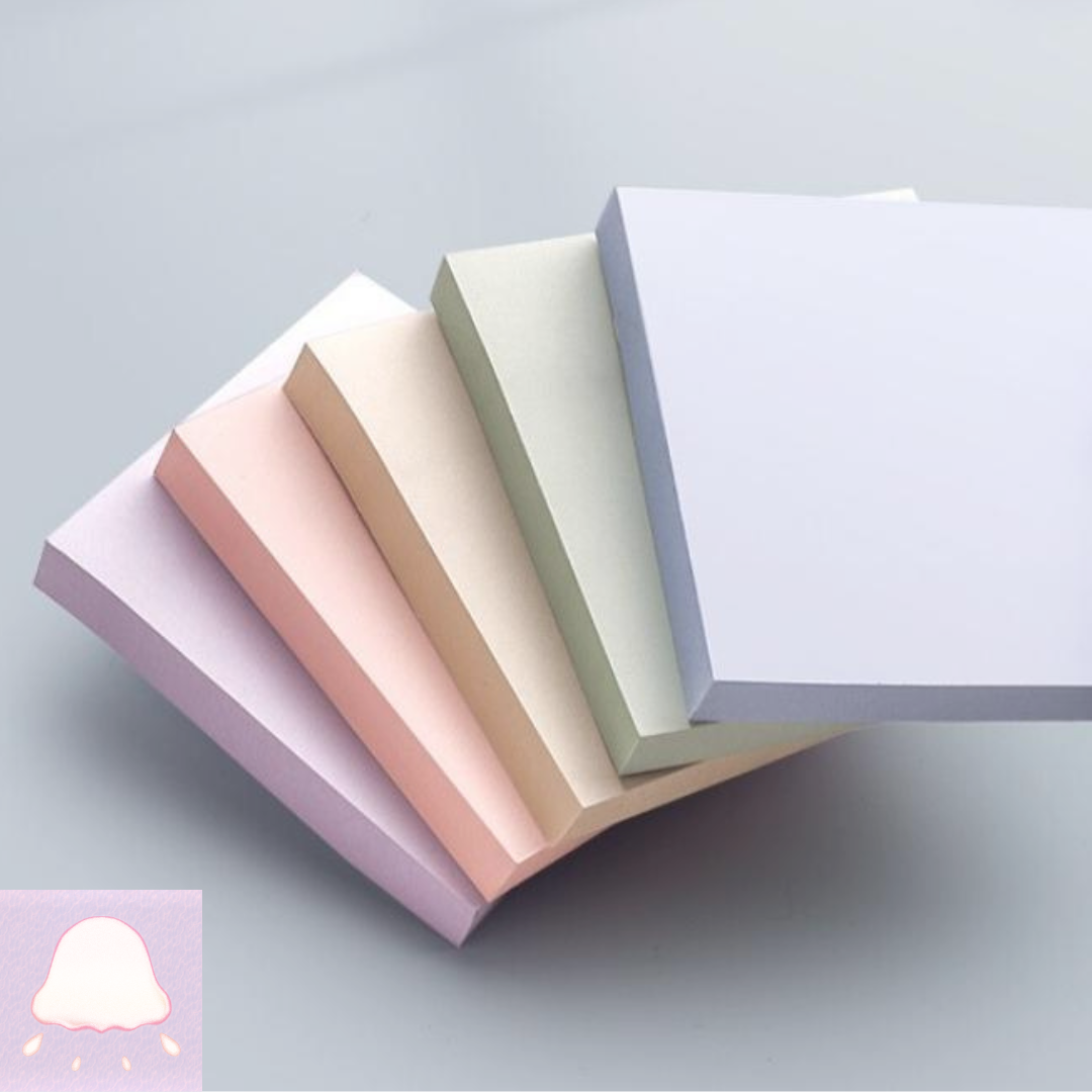  Giấy ghi chú (Hộp 100 tờ) nhiều màu và kích 