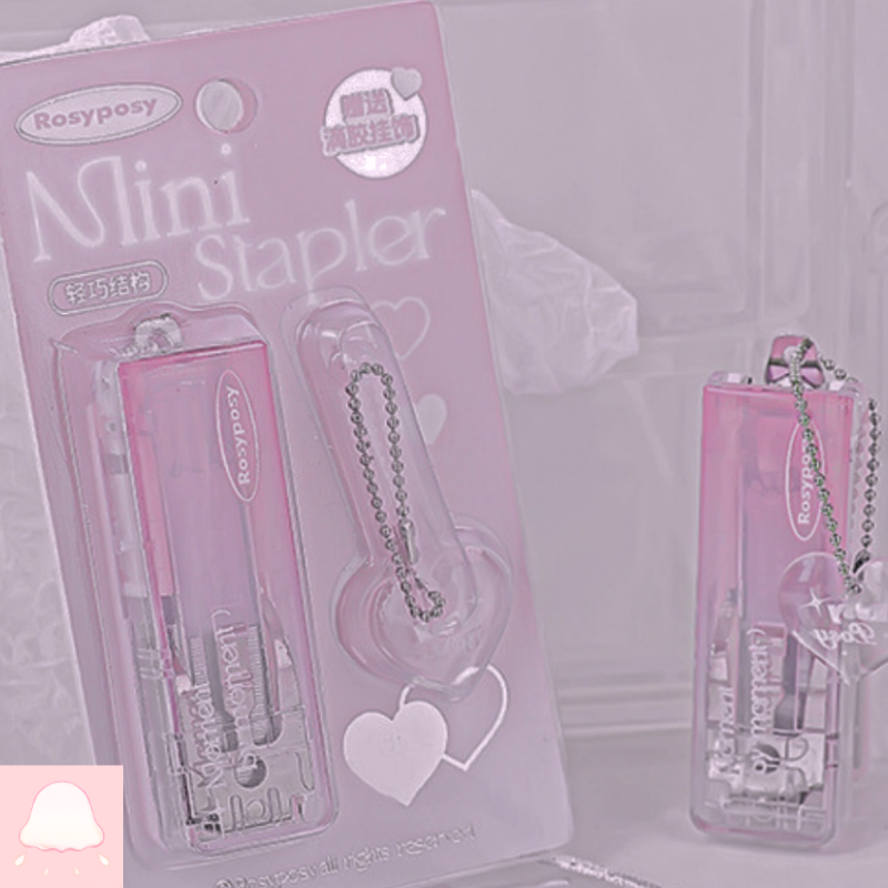  Ghim bấm mini kèm móc khóa 