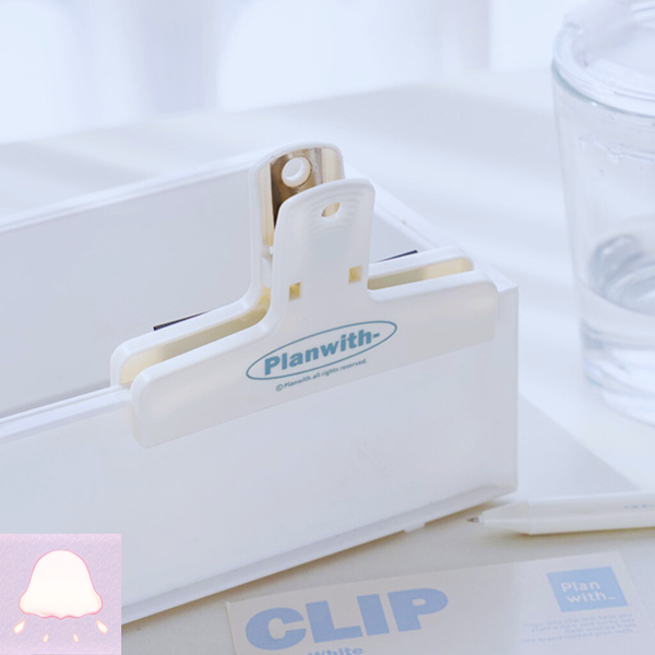 Kẹp tài liệu PLANWITH Nam Châm, Kích Thước Lớn, Màu Pastel 