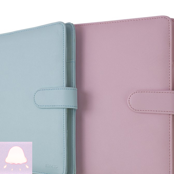  Bullet Journal còng bìa da PU Klong Caro 5x5 A5 100 trang MS 992 bìa Pastel 