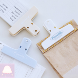  Kẹp tài liệu PLANWITH Nam Châm, Kích Thước Lớn, Màu Pastel 