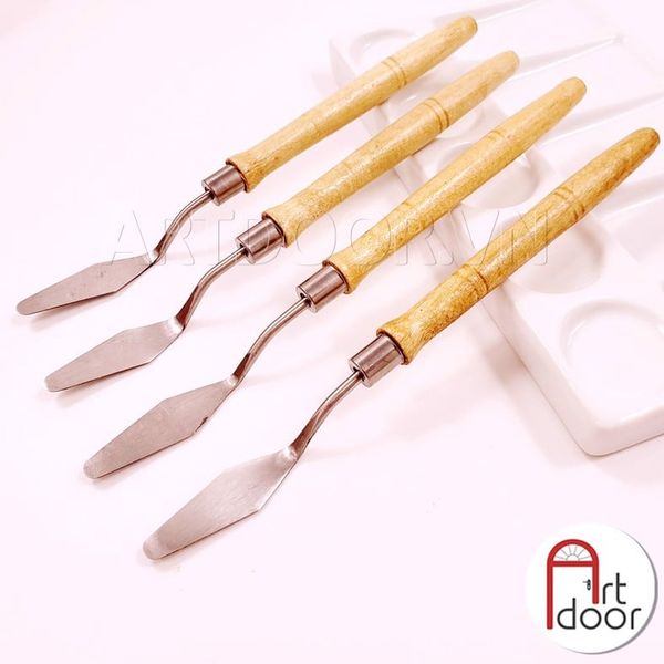  Bay pha màu KUELOX / bay múc màu cán gỗ vàng 