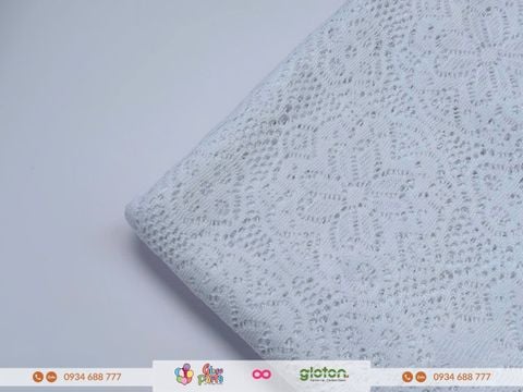 Khăn trải bàn - Ren trắng