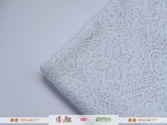 Khăn trải bàn - Ren trắng