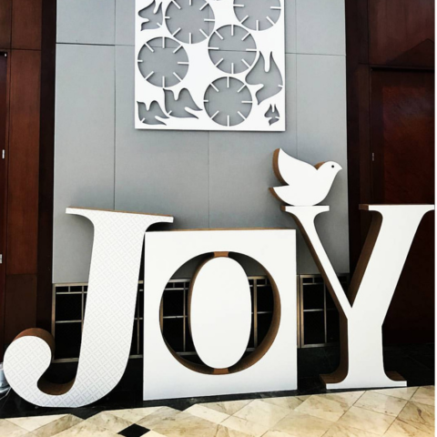 Mô hình chữ khối mẫu 11