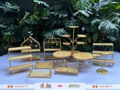 Bộ kệ Chim đồng tước - full set 11 món