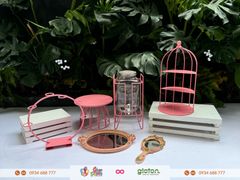 Bộ Kệ Pastel Pink - Set Nhỏ 1