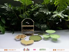 Bộ Kệ Xanh Bơ - Set Nhỏ 2