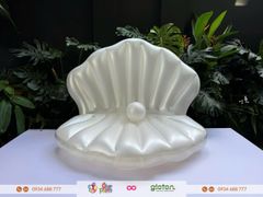 Phao PVC - Phao Vỏ sò - trắng