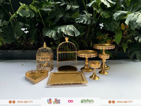 Bộ Kệ Gold Hoàng Gia - Set nhỏ 2