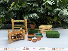 Bộ kệ trang trí Đại Mộc