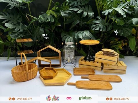Bộ Kệ Mộc Hương - Full set 18 món