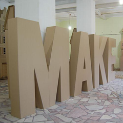 Mô hình chữ khối mẫu 4