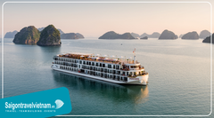 Du thuyền Hạ Long Indochine Cruise 5 sao 2 Ngày 1 Đêm