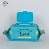  5 Bịch Khăn Giấy Ướt Level TÃ BỈM MITO Chất Liệu Vải Vicose Mềm Mại Không/Có Mùi Loại 120 Tờ 