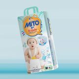  Tã Bỉm Thấm Hút Nhanh MITO Cho Em Bé Mỏng Nhẹ Chống Hăm Ngăn Tràn Từ Size M50 Đến Size XXXL42 