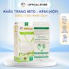  5 Hộp Khẩu Trang KF94 TÃ BỈM MITO 4 Lớp Chống Tia UV 4 Màu Xanh, Đen, Trắng, Xám 10 Hộp (Hộp/ 30 Cái) 