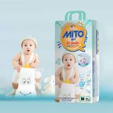 Tã Bỉm Thấm Hút Nhanh MITO Cho Em Bé Mỏng Nhẹ Chống Hăm Ngăn Tràn Từ Size M50 Đến Size XXXL42 