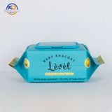  5 Bịch Khăn Giấy Ướt Level TÃ BỈM MITO Chất Liệu Vải Vicose Mềm Mại Không/Có Mùi Loại 120 Tờ 