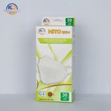  5 Hộp Khẩu Trang KF94 TÃ BỈM MITO 4 Lớp Chống Tia UV 4 Màu Xanh, Đen, Trắng, Xám 10 Hộp (Hộp/ 30 Cái) 