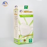  5 Hộp Khẩu Trang KF94 TÃ BỈM MITO 4 Lớp Chống Tia UV 4 Màu Xanh, Đen, Trắng, Xám 10 Hộp (Hộp/ 30 Cái) 