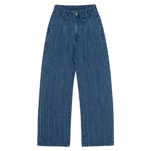 Quần jeans suông nữ Cao Cấp bản giới hạn QJD206-3