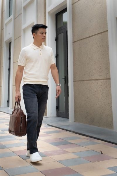 Quần jeans nam dài Slim Fit - QJD102-2