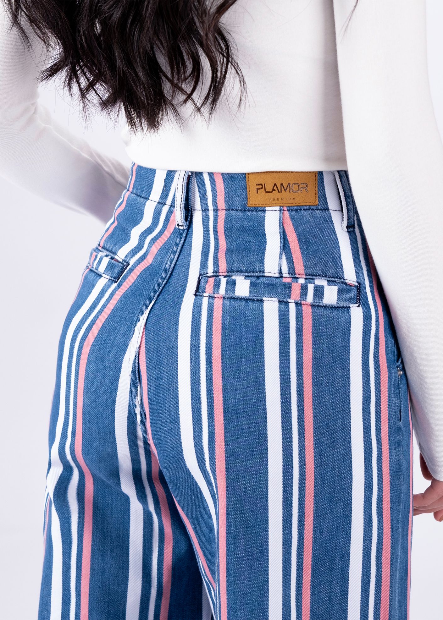 Quần jeans suông nữ Cao Cấp bản giới hạn QJD206-4