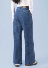 Quần jeans suông nữ Cao Cấp bản giới hạn QJD206-3