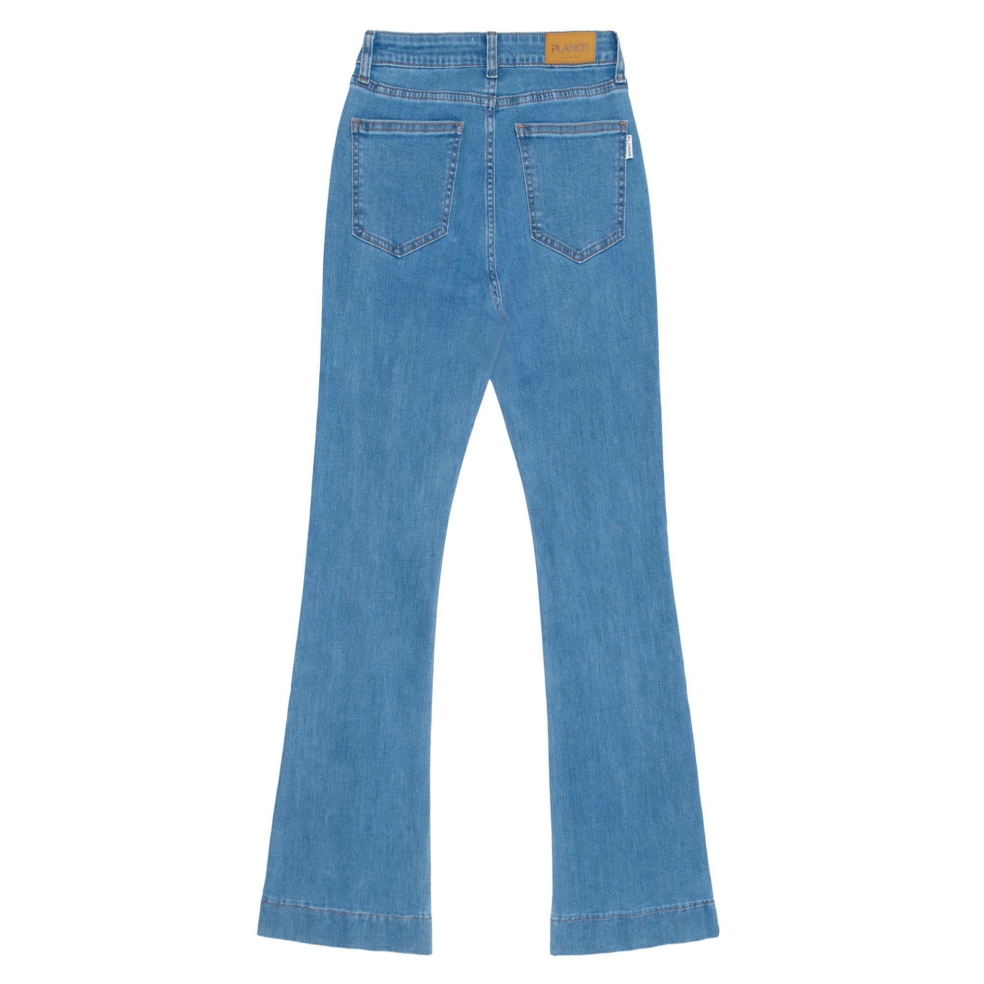 Quần jeans nữ dài ống loe - QJD204-2