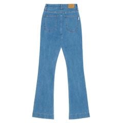 Quần jeans nữ dài ống loe - QJD204-2