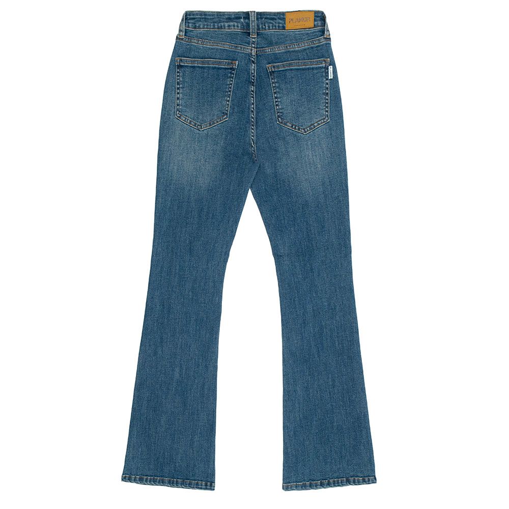Quần jeans nữ dài ống loe - QJD204-1