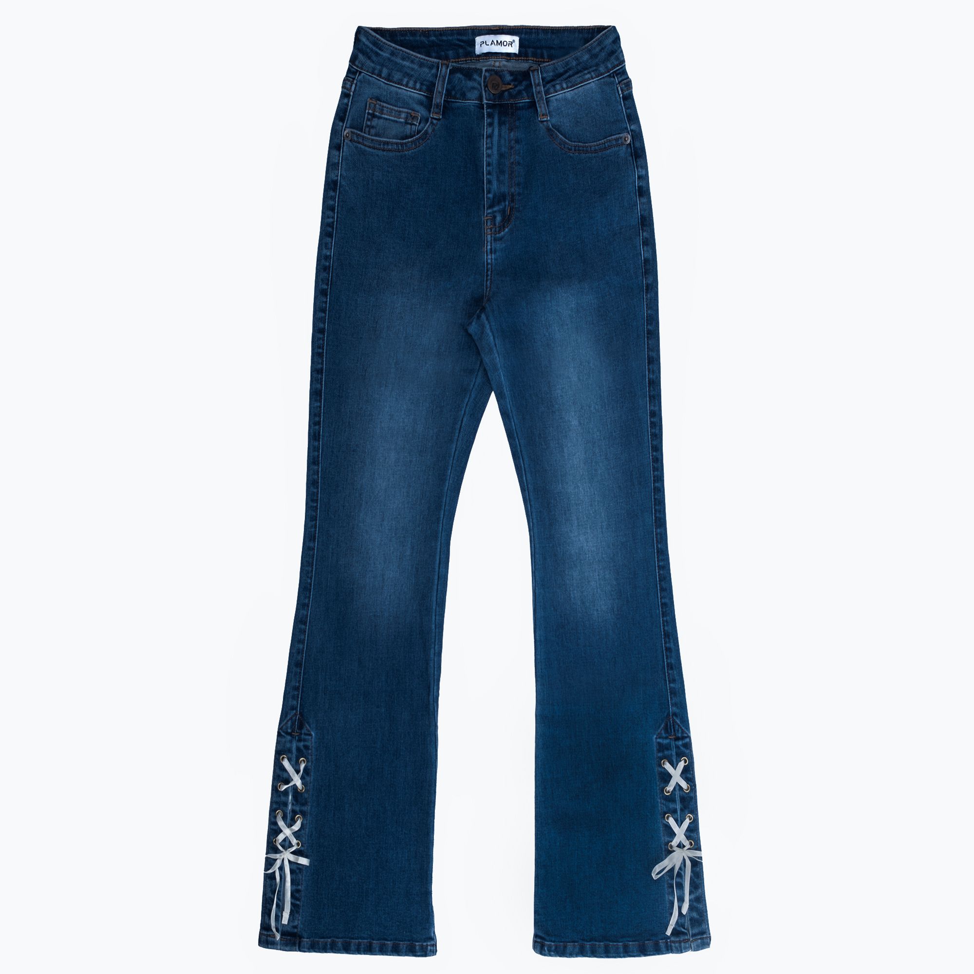 Quần jeans nữ dài ống loe - QJD204-3