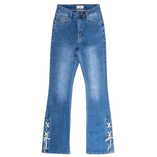 Quần jeans nữ dài ống loe - QJD204-3