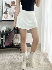 Chân váy pickleball, tennis nữ thể thao V10 Olona Sports 2 lớp có sẵn bảo hộ co giãn mềm mịn dày dặn tập Pickleball