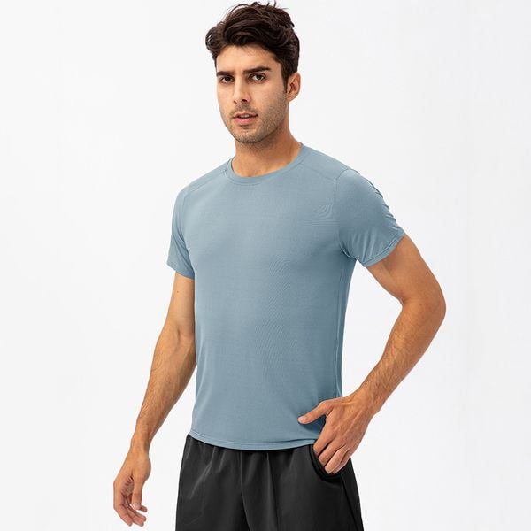 Áo Tập Gym Yoga Nam thun lạnh có tay basic Olona N2