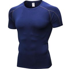 Áo Tập Gym Yoga Nam thun có tay basic viền vai Olona N1