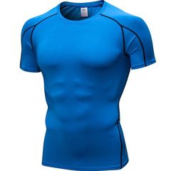 Áo Tập Gym Yoga Nam thun có tay basic viền vai Olona N1