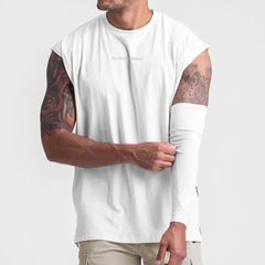 Áo Tập Gym Yoga Nam tank thun lạnh in chữ Olona N6