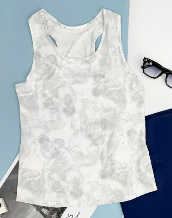 Áo Tanktop Nữ Tập Gym Olona Sports Họa Tiết Loang Màu Thoáng Khí Dáng Ôm Tôn Dáng Chuẩn H6