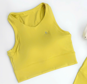 Áo Bra Tập Yoga Gym Nữ Dáng Ba Lỗ Viền Thể Thao Olona Sports Mặc Êm Tôn Dáng H7