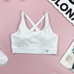 Áo bra Bra Dây Đan Chéo nữ tập gym,yoga thể thao chất liệu cao cấp Olona Sports R16