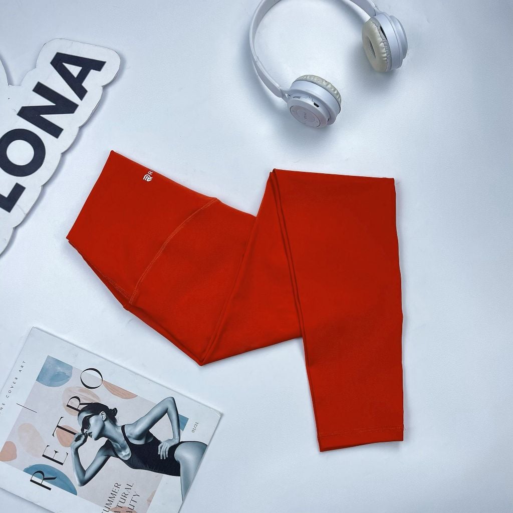 Quần dài legging thể thao nữ tập yoga, gym thiết kế logo chất vải cao cấp thoáng khi có giãn tốt Olona Sports S2
