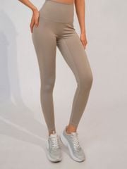 Quần dài legging thể thao nữ tập yoga, gym thiết kế logo chất vải cao cấp thoáng khi có giãn tốt Olona Sports S2