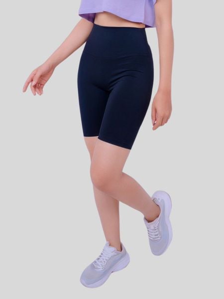 Quần đùi thể thao nữ tập yoga, gym thiết kế trên gối chất liệu cao cấp thoáng khí tốt Olona Sports S3