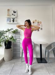 Quần dài legging thể thao nữ tập yoga, gym thoáng khi có giãn tốt Olona Sports Q02